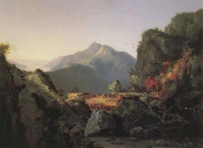 Thomas Cole Landscape Scene from